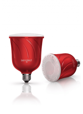 Pametne led žarnice Sengled Pulse z integriranim JBL zvočnikom Rdeča